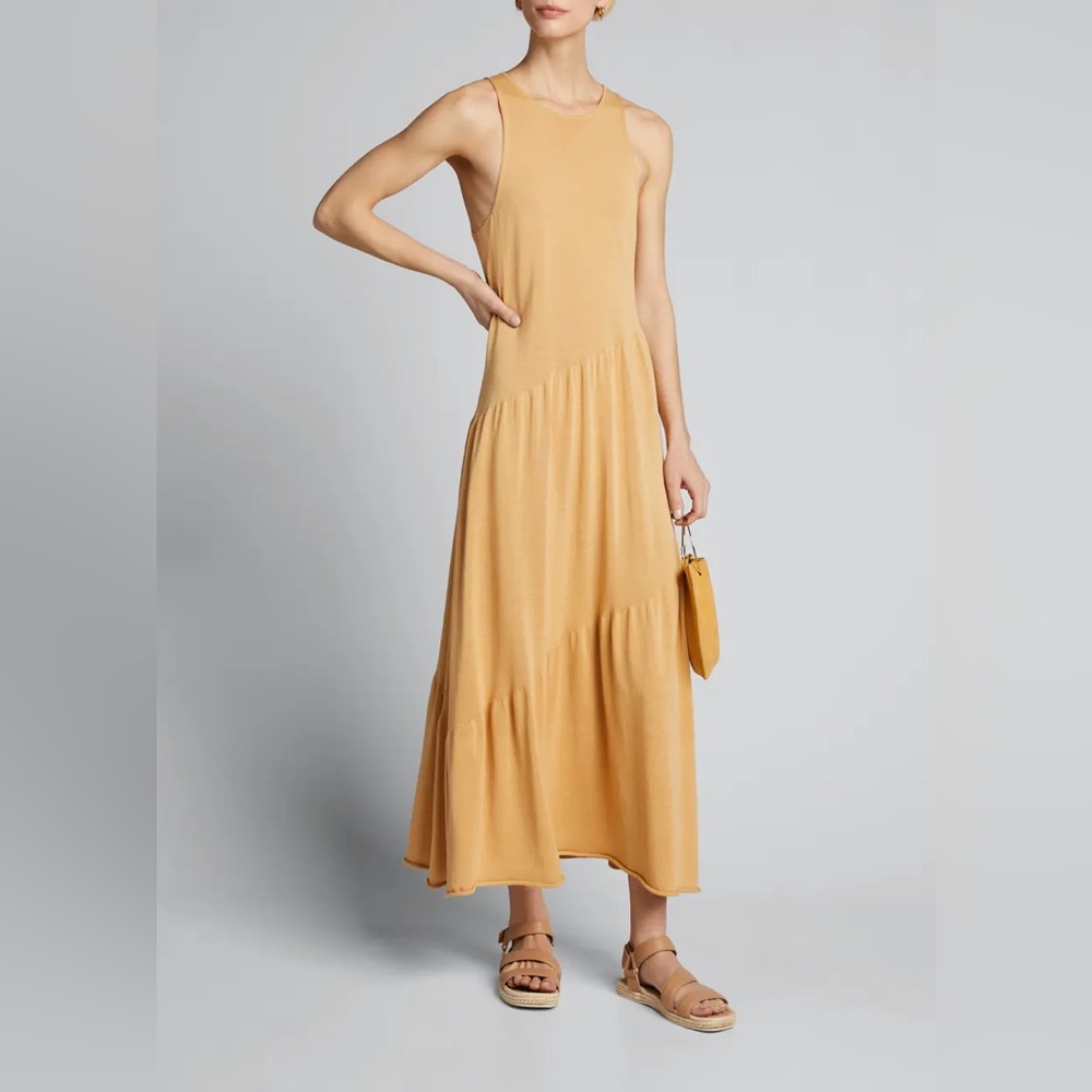 Vince tiered tank midi sweater dress